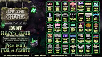 Off The Charts - Costa Mesa 🌚🌒🌙 BEST OFFERS UNDER THE MOON🌙🌒🌚