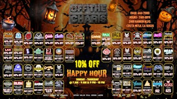 Off The Charts - Costa Mesa 🦇🧟🎃SCARY GOOD DEALS🎃🧟🦇