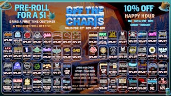 Off The Charts - Costa Mesa 🌳❤️‍🔥💨SMOKIN DAILY DEALS💨❤️‍🔥🌳