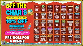 Off The Charts - Costa Mesa ✨🌳FILL 2026 WITH CHEERS DEALS AND TREES🌳✨