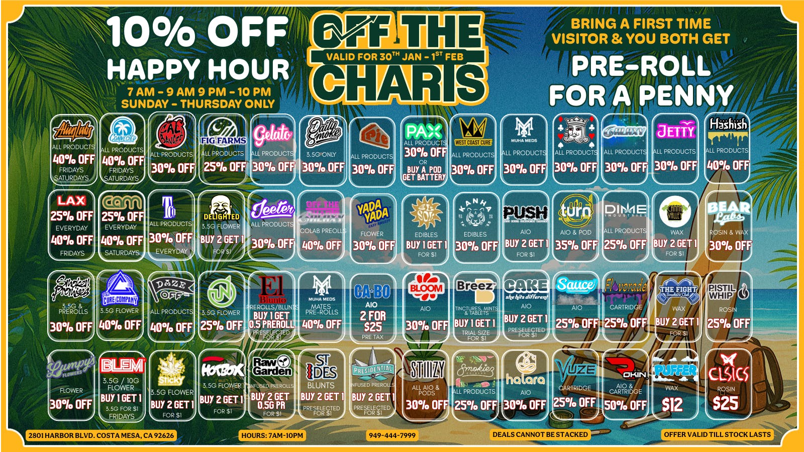 Off The Charts - Costa Mesa 🤑🌳WE HAVE WHAT YOU NEED🌳🤑