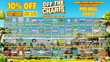 Off The Charts - Costa Mesa 🌳💸🍃 SMOKING HOT DEALS 🍃💸🌳