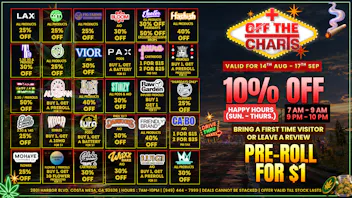 Off The Charts - Costa Mesa 🌳❤️‍🔥💨SMOKIN DAILY DEALS💨❤️‍🔥🌳