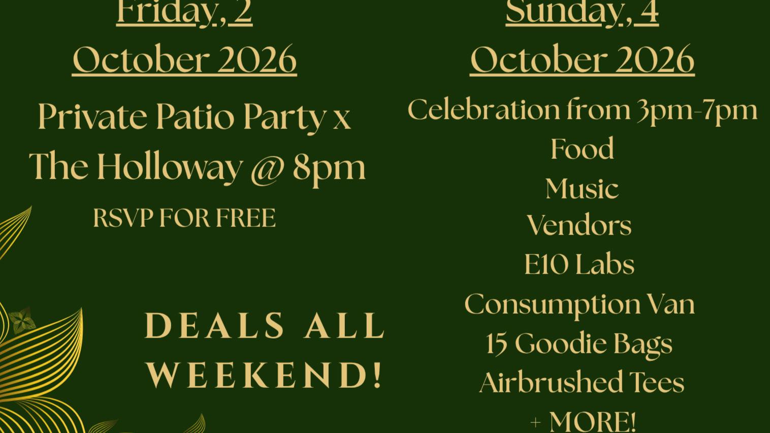 Green Label Rx Echo Park Green Label RX One Year Anniversary Celebration