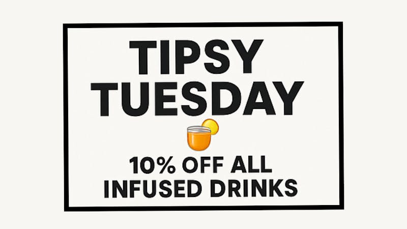 Kushies Tipsy Tuesday