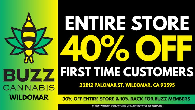 Buzz Cannabis - Wildomar BUZZ Wildomar Now Open!