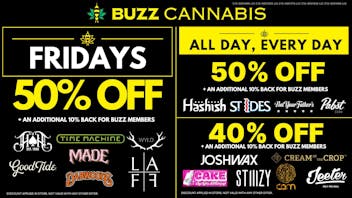 Buzz - La Mesa Friday Deals at BUZZ