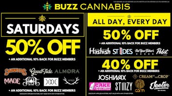 Buzz - La Mesa Saturday Deals at BUZZ