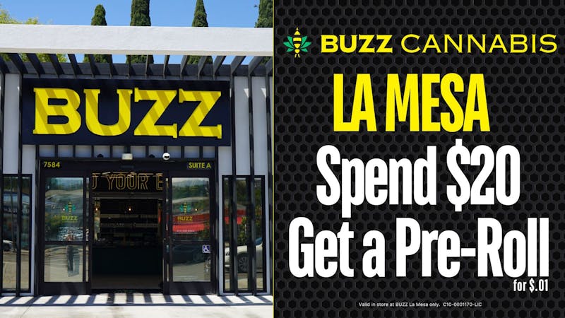 Buzz - La Mesa BUZZ La Mesa Pre-Roll Special