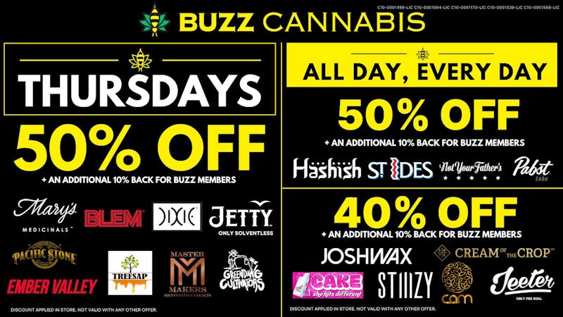 Buzz - Lemon Grove Thursday Deals at BUZZ