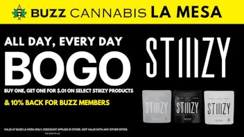 Buzz - La Mesa BOGO STIIIZY FLOWER - BUZZ LA MESA