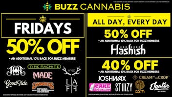 Buzz - Lemon Grove Friday Deals at BUZZ