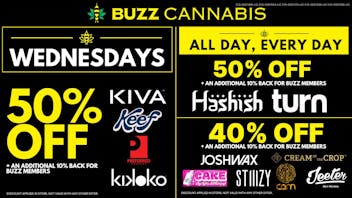 Buzz - Mission Valley Wednesday Deals at BUZZ