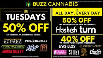 Buzz - Mission Valley Tuesday Deals at BUZZ