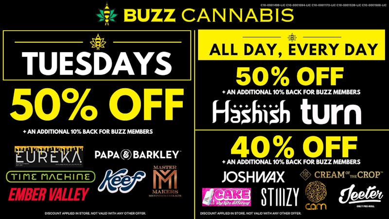 Buzz - Lemon Grove Tuesday Deals at BUZZ