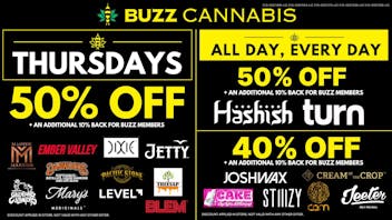 Buzz - La Mesa Thursday Deals at BUZZ