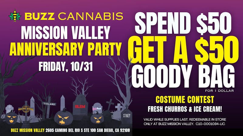 Buzz - Mission Valley BUZZ Mission Valley Halloween & Anniversary Party