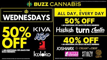 Buzz - Mission Valley Wednesday Deals at BUZZ
