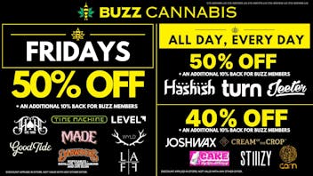 Buzz - Mission Valley Friday Deals at BUZZ