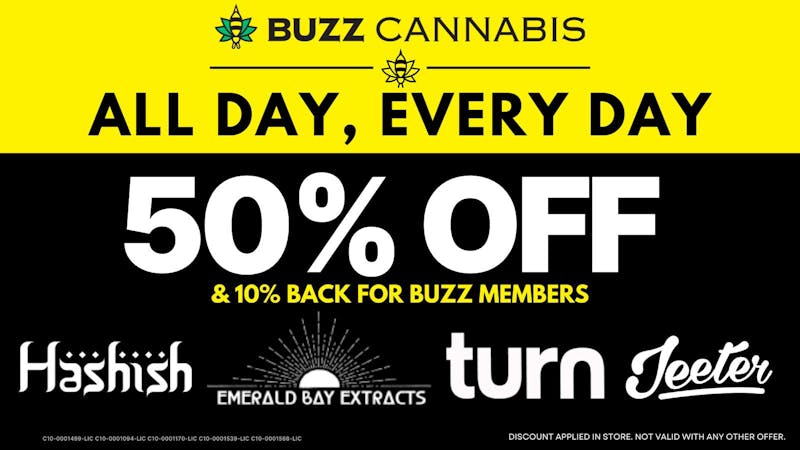 Buzz Cannabis - National City BUZZ National City All Day Deals