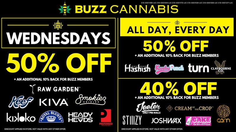 Buzz - La Mesa Wednesday Deals at BUZZ