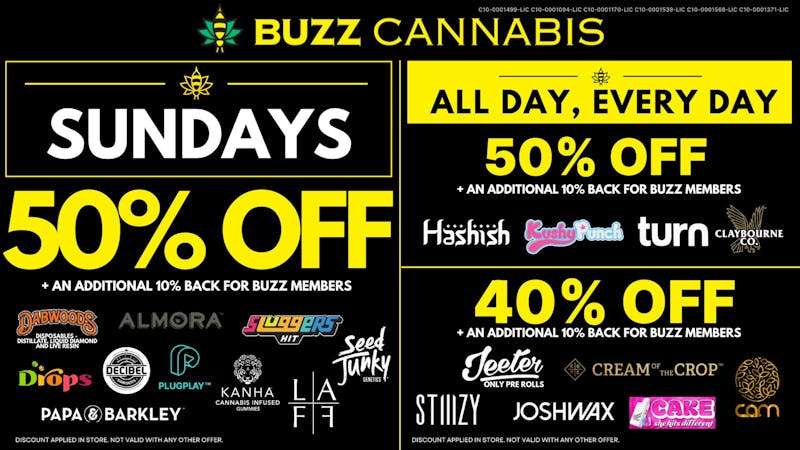 Buzz - Sorrento Valley Sunday Deals at BUZZ