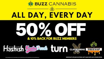 Buzz Cannabis - Wildomar 50% OFF Deals at BUZZ Wildomar