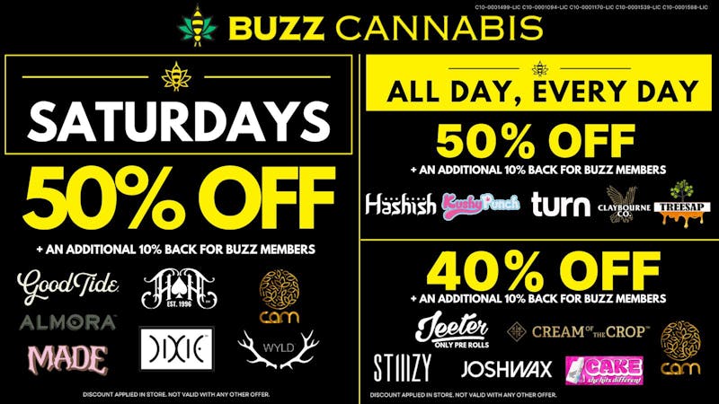 Buzz - Lemon Grove Saturday Deals at BUZZ