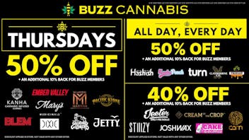 Buzz - La Mesa Thursday Deals at BUZZ