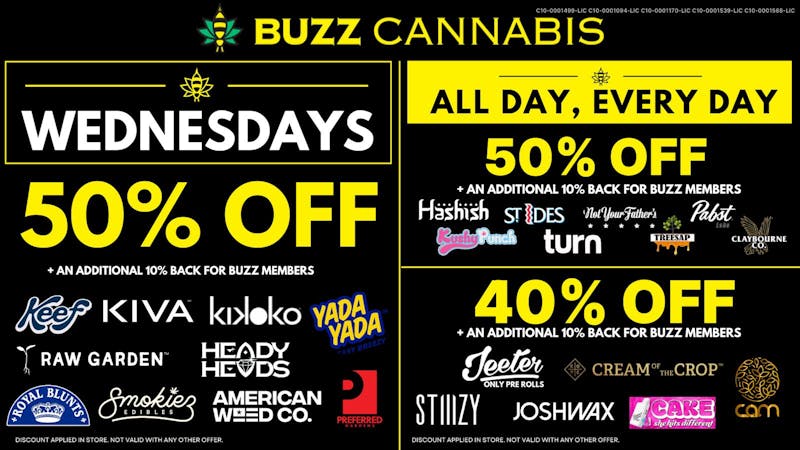 Buzz - Mission Valley BUZZ Mission Valley Wednesday Deals
