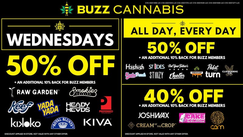 Buzz - La Mesa Wednesday Deals at BUZZ