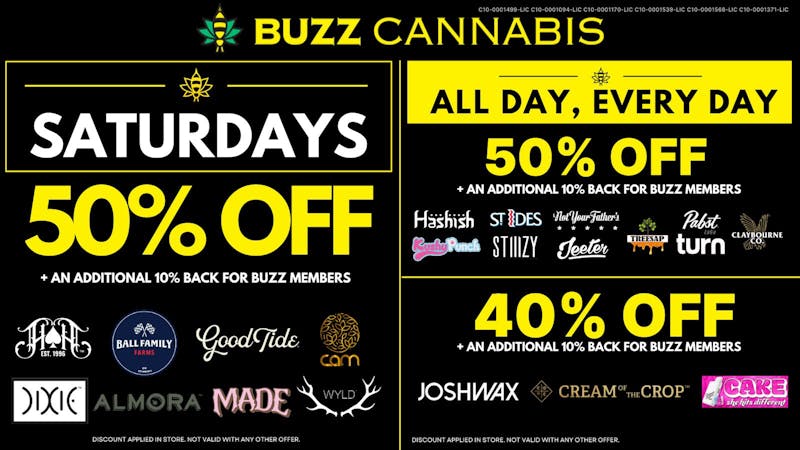 Buzz - Sorrento Valley Saturday Deals at BUZZ
