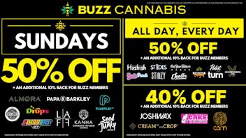 Buzz - La Mesa Sunday Deals at BUZZ