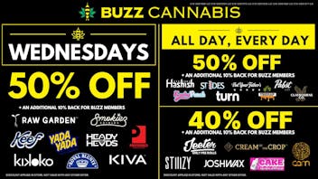 Buzz - La Mesa Wednesday Deals at BUZZ