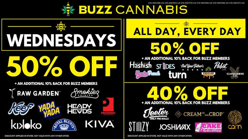Buzz - Lemon Grove Wednesday Deals at BUZZ