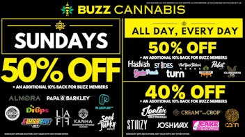 Buzz - Sorrento Valley Sunday Deals at BUZZ