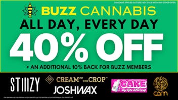Buzz Cannabis - Wildomar BUZZ 40% OFF Deals