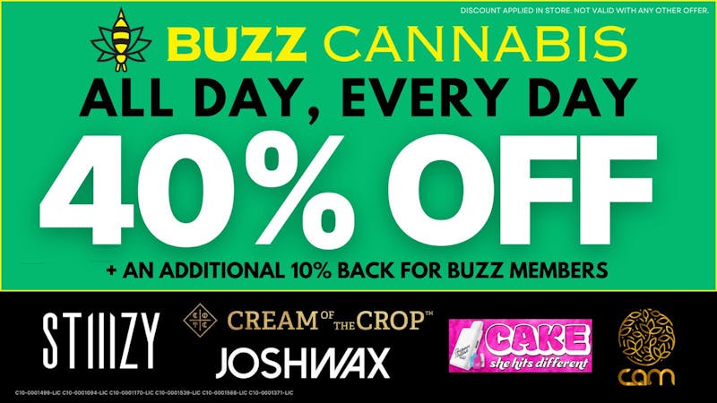 Buzz - Mission Valley BUZZ 40% OFF Deals