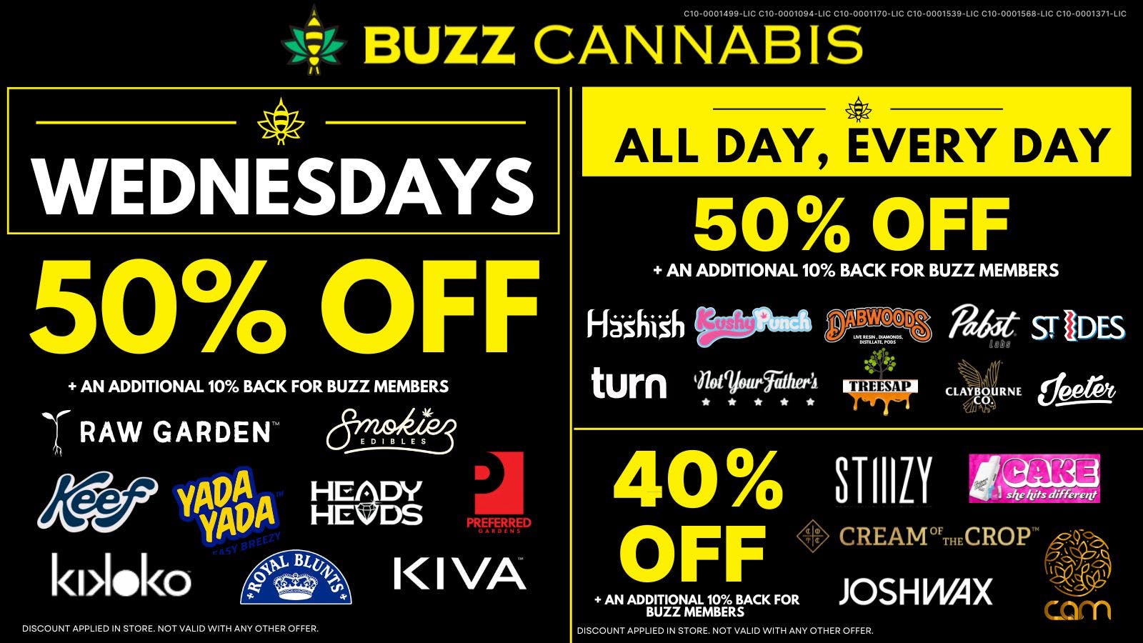 Buzz - Sorrento Valley Wednesday Deals at BUZZ