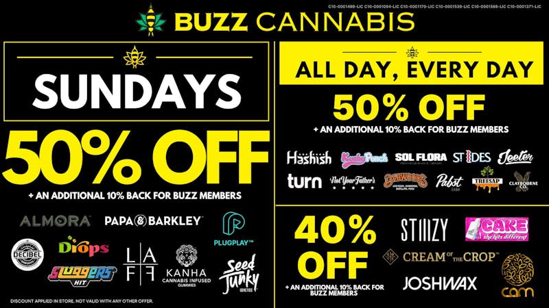Buzz - Lemon Grove Sunday Deals at BUZZ