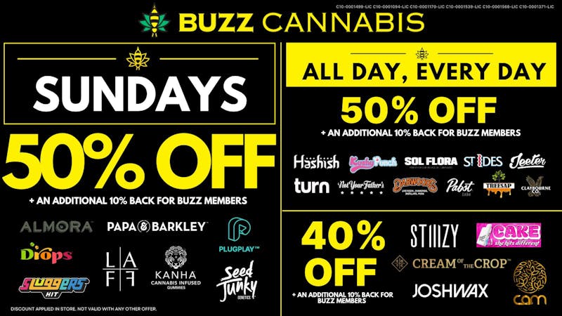 Buzz - Sorrento Valley Sunday Deals at BUZZ