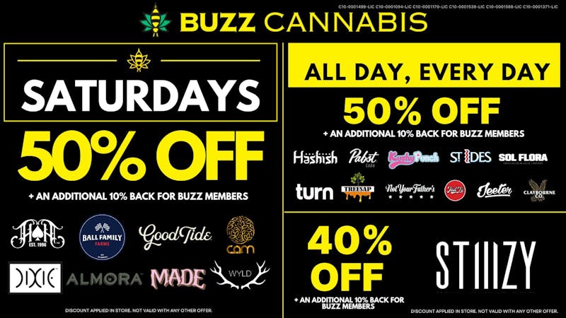 Buzz - La Mesa Saturday Deals at BUZZ