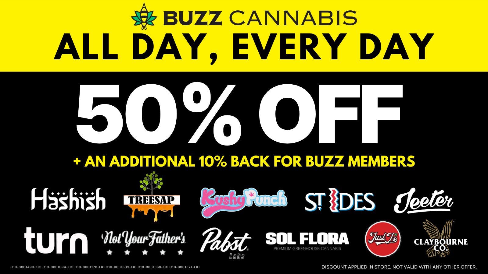 Buzz - Lemon Grove 50% OFF Deals at BUZZ