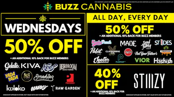 Buzz Cannabis - Santee Wednesday Deals at BUZZ