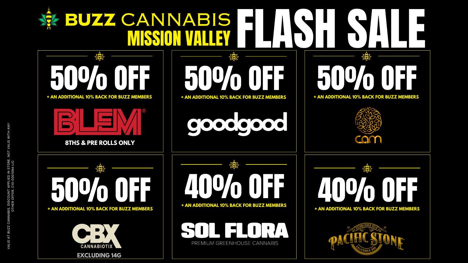 Buzz Cannabis - Mission Valley FLASH SALE BUZZ Mission Valley