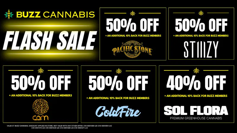 Buzz Cannabis - Santee FLASH SALE at BUZZ!