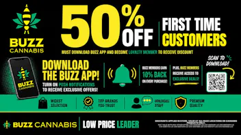 Buzz Cannabis - Santee 50% OFF First Time Customers