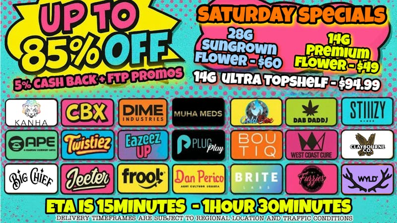 Doorhash ⭐UP TO 85% SATURDAY DEAL + PROMOS⭐