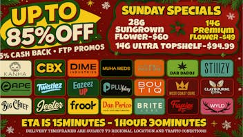 Doorhash ⭐UP TO 85% OFF SUNDAY SPECIAL⭐