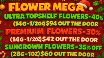 Doorhash MEGA FLOWER SUNDAY DEAL